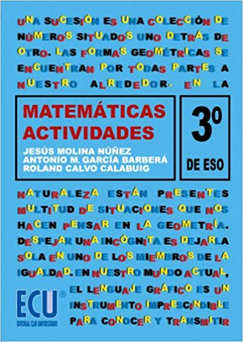 Matemáticas. 3ª ESO. Actividades – Editorial Club Universitario