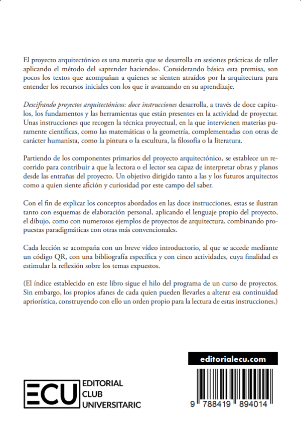 Descifrando proyectos arquitectónicos: DOCE INSTRUCCIONES - Imagen 2