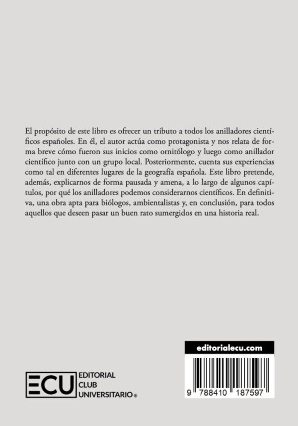 Anilladores científicos de aves - Imagen 2